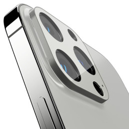 Spigen Optik.tR kameros apsauga iPhone 13 Pro / 13 Pro Max - sidabrinė 2 vnt.