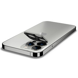 Spigen Optik.tR kameros apsauga iPhone 13 Pro / 13 Pro Max - sidabrinė 2 vnt.