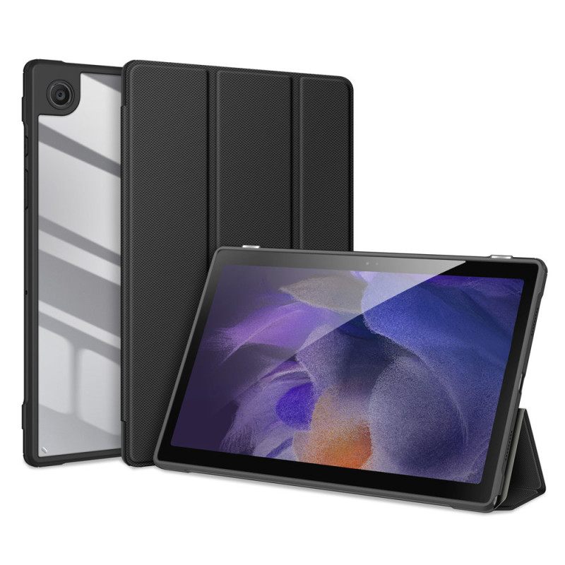 Dux Ducis Toby Armored Flip Smart Case, skirtas Samsung Galaxy Tab A8 10.5& 39 & 39 2021 Black