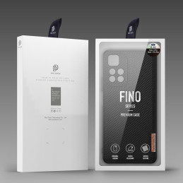 Dux Ducis Fino dėklo dangtelis padengtas nailono medžiaga Xiaomi Redmi Note 11 Pro+ 5G (Kinija) / 11 Pro 5G (Kinija) / M...