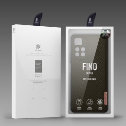 Dux Ducis Fino dėklo dangtelis padengtas nailono medžiaga Xiaomi Redmi Note 11 Pro+ 5G (Kinija) / 11 Pro 5G (Kinija) / M...