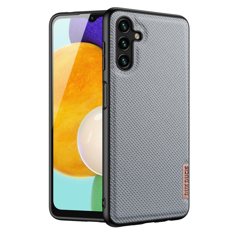 Dux Ducis Fino dėklo dangtelis, padengtas nailono medžiaga, skirtas Samsung Galaxy A13 5G mėlynai