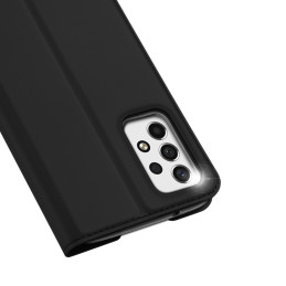 Dux Ducis Skin Pro dėklo dėklo dangtelis su atvartu, skirtas Samsung Galaxy A53 5G juodas
