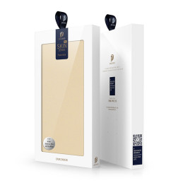 Dux Ducis Skin Pro dėklo dėklo dangtelis su atvartu, skirtas Poco M4 Pro 5G auksui