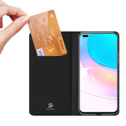 Dux Ducis Skin Pro dėklo dėklo dangtelis su atvartu, skirtas Honor 50 Lite juodas