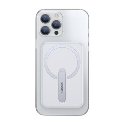 Baseus magnetinis dėklas, magnetinis telefono dėklas iPhone 13 Pro (6.1" 2021) skaidrus