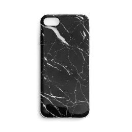 Wozinsky Marble gelio dėklo marmurinis dangtelis Samsung Galaxy A03s (166.5) juodas