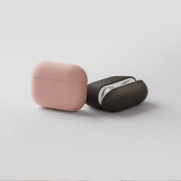 UNIQ Lino silikoninis dėklas, skirtas AirPods Pro - juodas