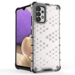 Korinis šarvuotas dėklas su gelio rėmeliu, skirtas Samsung Galaxy A13 5G mėlynai