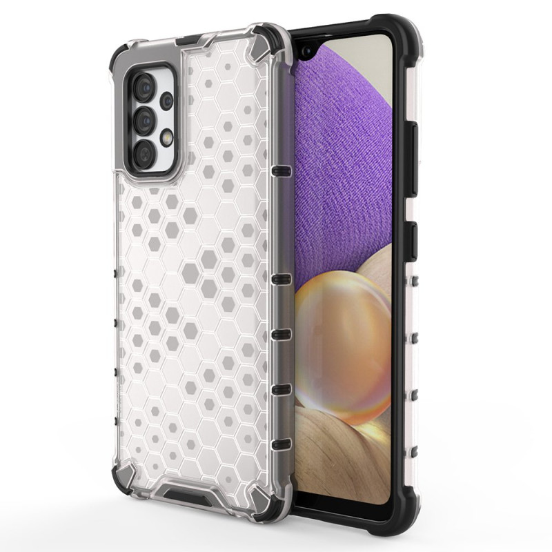 Korinio dėklo šarvuotas dangtelis su gelio rėmeliu Samsung Galaxy A13 5G skaidrus