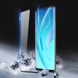 Dux Ducis Curved Glass grūdintas stiklas, skirtas Honor 60 Pro su juodu rėmeliu