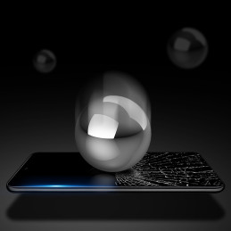 Dux Ducis Curved Glass grūdintas stiklas, skirtas Honor 60 Pro su juodu rėmeliu
