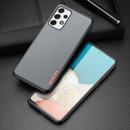 Dux Ducis Fino dėklo dangtelis, padengtas nailono medžiaga, skirtas Samsung Galaxy A53 5G mėlynai