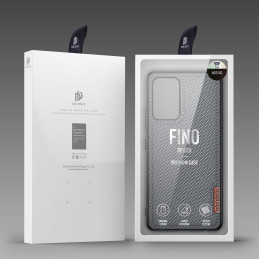 Dux Ducis Fino dėklo dangtelis, padengtas nailono medžiaga, skirtas Samsung Galaxy A53 5G mėlynai