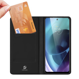 Dux Ducis Skin Pro Dėklas Flip Cover Motorola Moto G71 5G Black