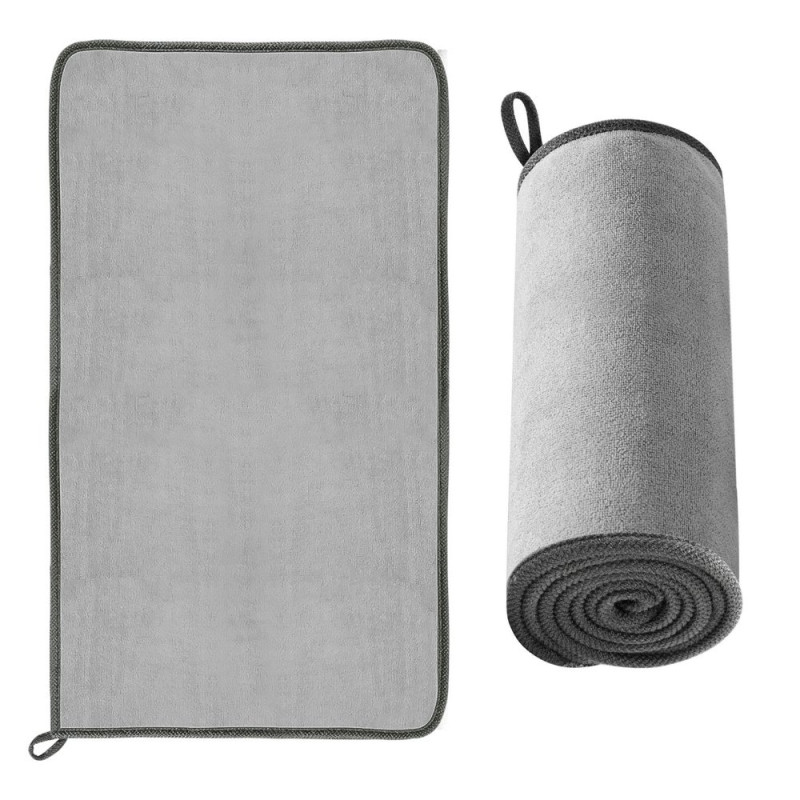 Baseus mikropluošto rankšluostis automobilio mikropluošto džiovinimui 40 cm x 80 cm pilkas (CRXCMJ-A0G)