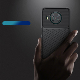 Thunder Case lankstus šarvuotas dangtelis Nokia X100 juodas