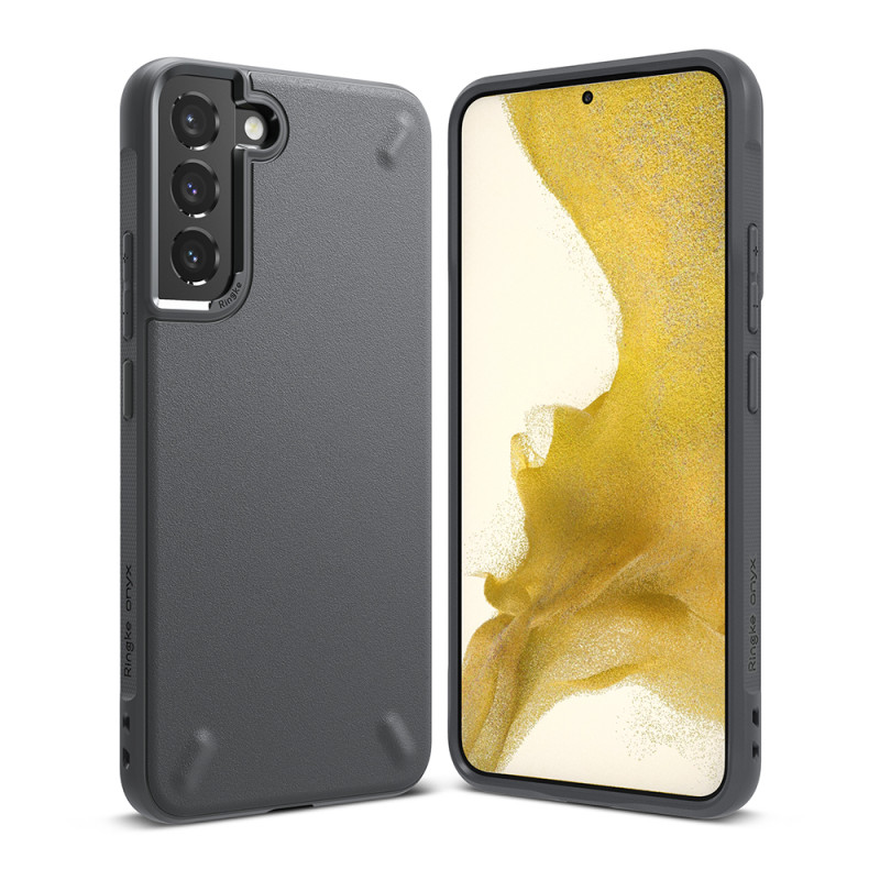 Ringke Onyx patvarus dėklo dangtelis, skirtas Samsung Galaxy S22+ (S22 Plus) pilkas