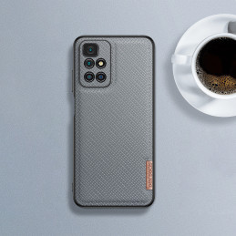 Dux Ducis Fino dėklas, dangtelis padengtas nailono medžiaga, Xiaomi Redmi 10 mėlynas