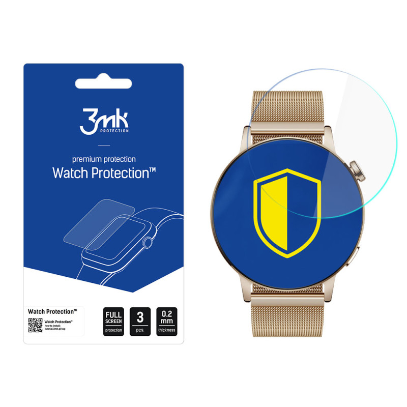 3mk Watch Protection™ v. ARC+ apsauginė folija, skirta Huawei Watch GT 3 42mm
