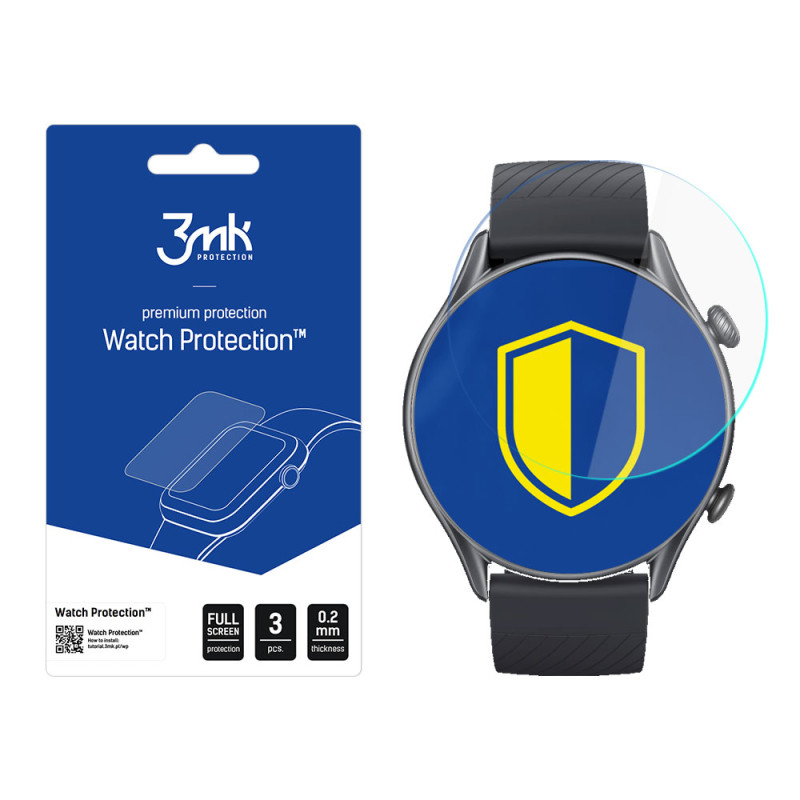 3mk Watch Protection™ v. ARC+ apsauginė plėvelė, skirta Xiaomi Amazfit GTR 3