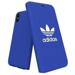 Adidas OR Booklet Case Canvas iPhone X/ Xs - mėlyna