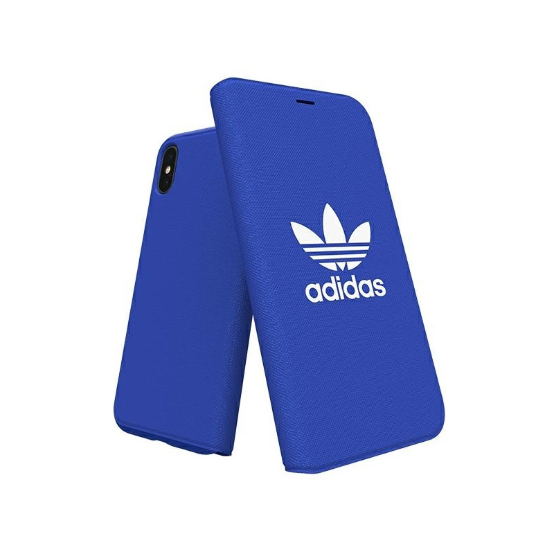 Adidas OR Booklet Case Canvas iPhone X/ Xs - mėlyna