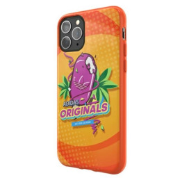 Adidas Molded Case BODEGA dėklas iPhone 11 Pro - oranžinis