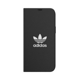 Adidas OR Booklet Case BASIC dėklas skirtas iPhone 12 Pro Max - juodai baltas