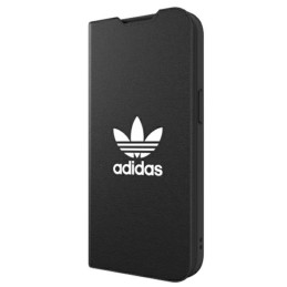 Adidas OR Booklet Case BASIC dėklas skirtas iPhone 13 - juodai baltas