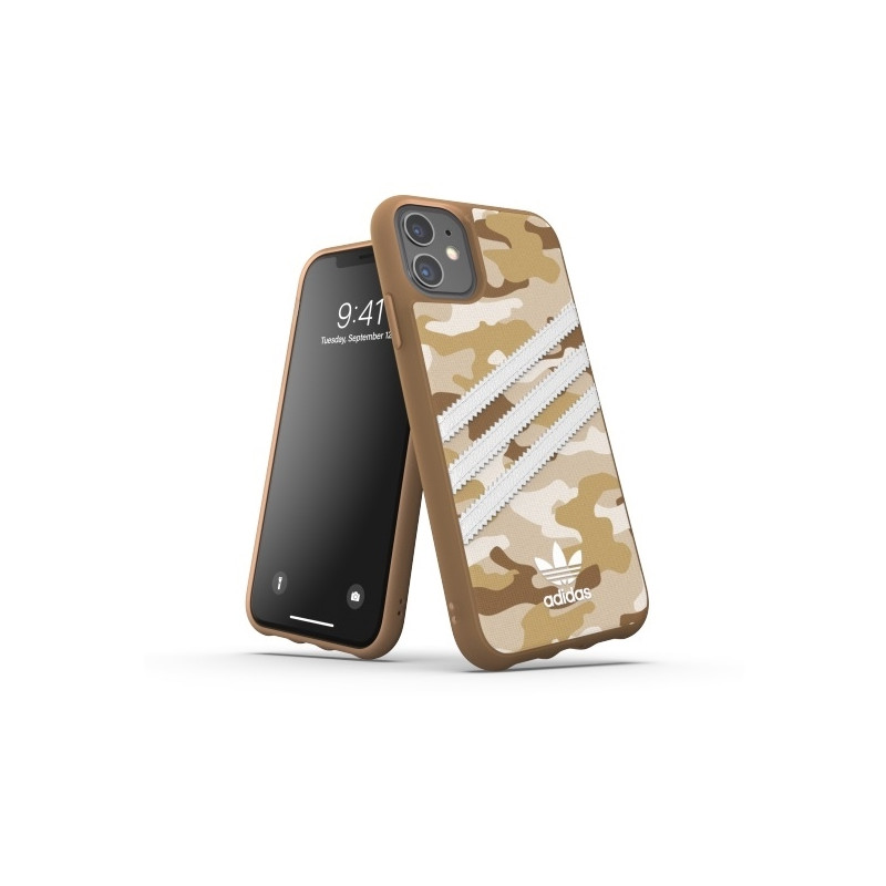 Adidas OR Molded Case CAMO WOMAN skirtas iPhone 11 Pro - rudas
