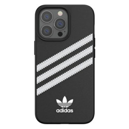 Adidas OR Molded Case PU skirtas iPhone 13 Pro / iPhone 13 - juodai baltas