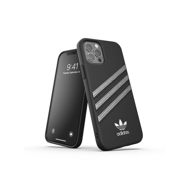 Adidas OR Molded Case Woman dėklas skirtas iPhone 12 / iPhone 12 Pro - juodas
