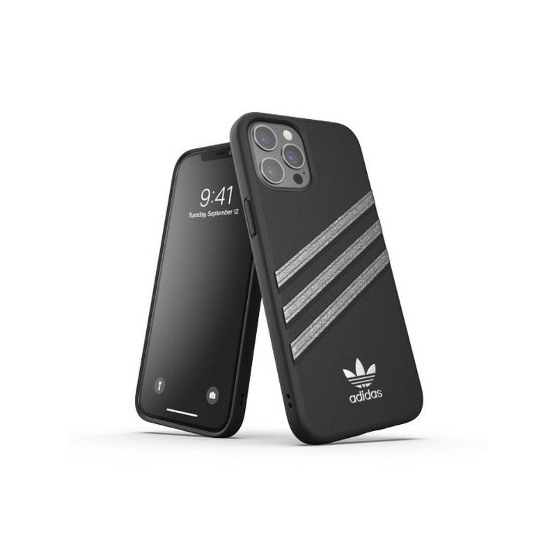 Adidas OR Molded Case Woman dėklas skirtas iPhone 12 Pro Max - juodas