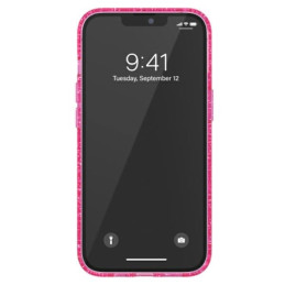 Adidas OR Protective Clear Case Glitter dėklas iPhone 13 Pro / iPhone 13 - rožinis
