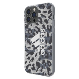 Adidas OR SnapCase Leopard dėklas iPhone 13 Pro Max - pilkas