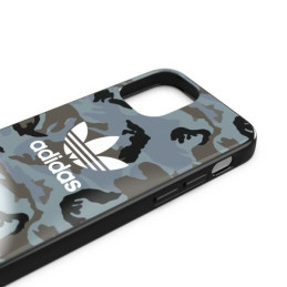 Adidas OR SnapCase Camo dėklas iPhone 12 mini - mėlynos ir juodos spalvos