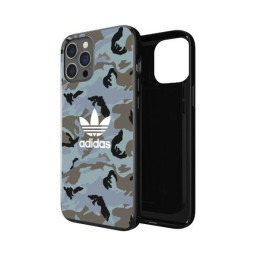 Adidas OR SnapCase Camo dėklas skirtas iPhone 12 Pro Max - mėlynos ir juodos spalvos