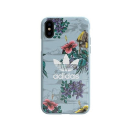Adidas OR SnapCase Floral dėklas iPhone X / Xs - pilkas