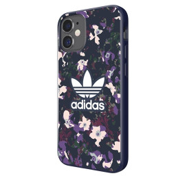 Adidas OR SnapCase Grafinis dėklas iPhone 12 mini - alyvinė