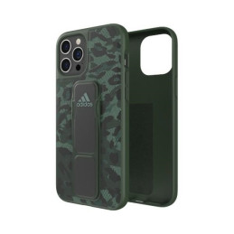 Adidas SP Grip Case Leopard dėklas skirtas iPhone 12 Pro Max - žalias