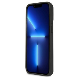 Karl Lagerfeld 3D Rubber Choupette dėklas iPhone 13 Pro Max - juodas