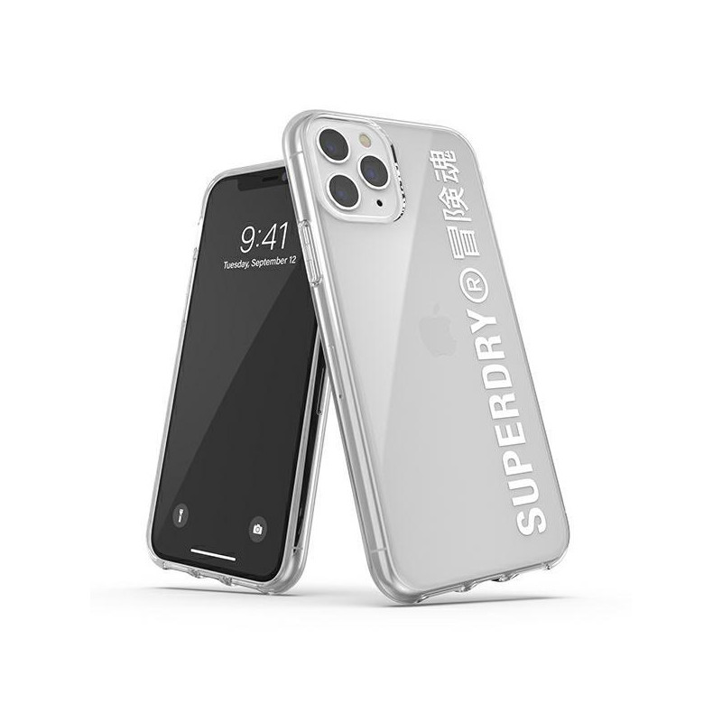 SuperDry Snap dėklas, skirtas iPhone 11 Pro Max - baltas