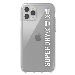 SuperDry Snap dėklas, skirtas iPhone 11 Pro Max - baltas