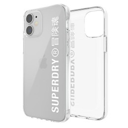 SuperDry Snap dėklas iPhone 12 mini - baltas