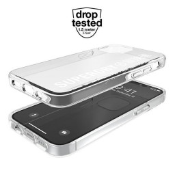 SuperDry Snap dėklas iPhone 12 mini - baltas