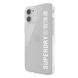 SuperDry Snap dėklas iPhone 12 mini - baltas