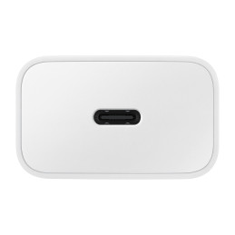 Samsung EP-T1510XWEGEU USB-C 15W PD AFC sieninis įkroviklis + USB-C laidas - baltas