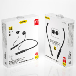 „Dudao“ į ausis įdedamos belaidės „Bluetooth“ ausinės, juodos (U5 Plus juodos)