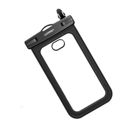 Ugreen LP186 50919 vandeniui atsparus IPX8 dėklas, skirtas 4–6,5 colių išmaniajam telefonui – juodas